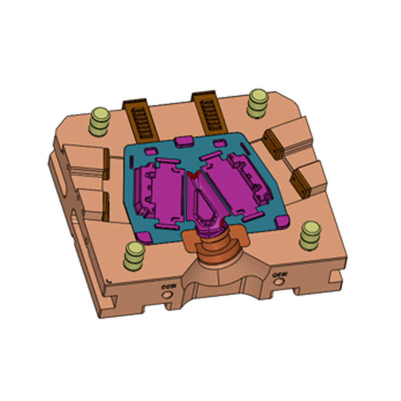 Plăcuță pentru compartimentul bateriei turnate sub presiune din aliaj de aluminiu o matriță două găuri Plăcuță pentru compartimentul bateriei turnate sub presiune din aliaj de aluminiu o matriță două găuri