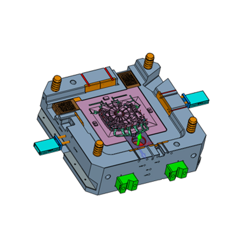 Carcasa motorului turnat sub presiune din aliaj de aluminiu 2200T Carcasa motorului turnat sub presiune din aliaj de aluminiu 2200T