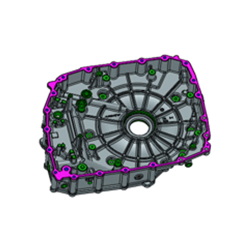 Carcasa motorului turnat sub presiune din aliaj de aluminiu 2200T Carcasa motorului turnat sub presiune din aliaj de aluminiu 2200T