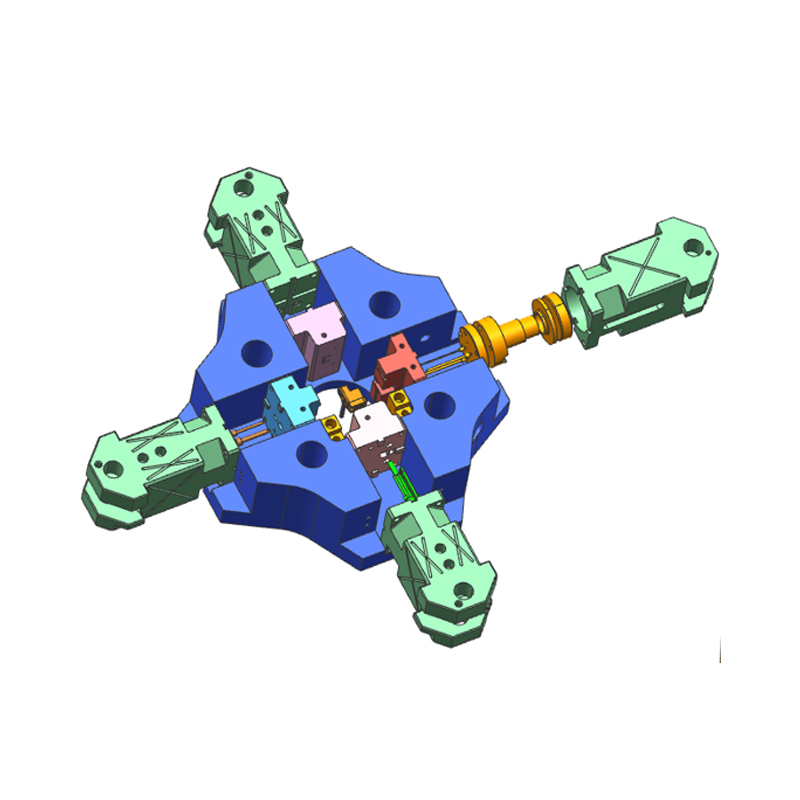 Matriță de turnare sub presiune de mare viteză și cu glisare multiplă